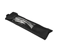 Groot Finishing Tools - Set of 3 Stainless Steel Brick Crack Grout Sealing Applicator Caulking Scraper Tool Set - Perfect for Living Room, Bedroom, Bathroom, Kitchen, Lavatory and Multi-Purpose Use