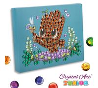 CRYSTAL ART Groot Junior Canvas Kit 25x20cm Marvel Big 12mm Gems