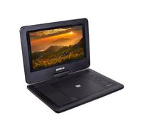 Groov-e 10.1-Inch Portable DVD Player - Movie Player with TFT LCD Screen, Built-in Speakers, USB and SD Card Ports, Remote Control, and Rechargeable Battery, Mains or Battery Powered