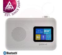 Groov-e Berlin Portable Colour Screen DAB/FM Radio with Bluetooth│Snooze│InUK