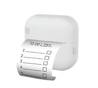groov e Mini Printer - Portable Wireless Thermal Printer for Smartphones, Bluetooth Connectivity, Rechargeable Battery, Includes Thermal Rolls, For Printing Photos, Stickers, Labels, and Notes
