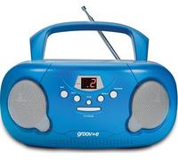 Groov-e Portable Cd Radio Boombox GVPS733/BE Blue