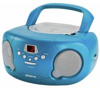 Groov-e Boombox CD Player with Radio - Blue