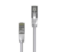 groov e Cat5e Ethernet Network Cable 2M - RJ45 Wired Internet Lead for Routers, Laptops, PCs, and Gaming Consoles - Grey