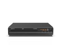 Groov-e Compact DVD Player - Media Device with Full HD 1080p Upscaling, Media Box with USB, Mp3 and CD Support, Multi Region Disc Playback, Includes Remote - Black