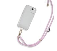 groov e Cross Body Phone Lanyard - Long Adjustable Smartphone Shoulder Strap for Phone Cases - Pink