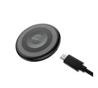 Groov-e Electra 3-in-1 Magnetic Wireless Charging Pad - Wireless Charging for Smartphone, Smartwatch, and Earphones, USB-C Powered, Fast Charge - Black