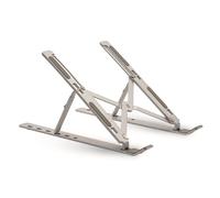 Groov-e Folding Laptop Stand for Desk Aluminium-Alloy - GVPC15SR