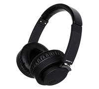 groov e Fusion - Wireless Bluetooth Headphones - Over the Ear Headphone with Built-in Mic, Removable Audio Cable, & 35Hrs Audio Playback - Bluetooth & 3.5mm Audio Jack - Black