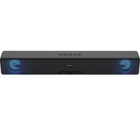 GROOV-E GV-SB01-BK 2.0 Portable Bluetooth Sound Bar - Black, Black