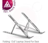 Groov-e GVPC15SR Folding Laptop Stand with Non-Slip Pads For Upto 15.6" Devices