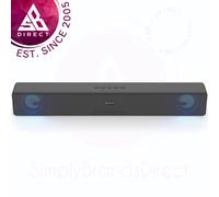Groov-e GVSB01BK 20W Wireless Portable Bluetooth Speaker Soundbar│AUX│USB│Black