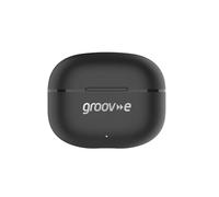 groov e Jive Buds True Wireless Earphones with Charging Case - Black - True Wireless Stereo, 15 Hours of Playback, Touch Control, Voice Assistant Support, Enjoy Music Anywhere
