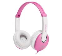 Groov-e Kids DJ Style Headphones MP3 Smartphone Pink And White - GV590PW