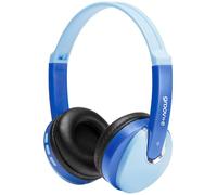Kidz Wireless Bluetooth DJ Style Headphones - Blue