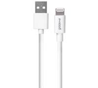 groov e MFI Lightning to USB-A Charging & Data Cable 1M - 2.4A Fast Charge Compatible for Lightning Connector Devices - White