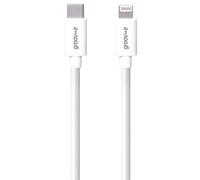 Groov-e MFI Lightning to USB-C Charging Cable 1M White - GVMA046WE