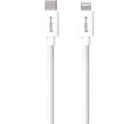 GROOV-E MFI LIGHTNING TO USB-C CHARGING CABLE 1M - WHITE - GVMA046WE