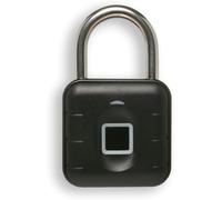Groov-e My Lock - Smart Padlock with Biometric Fingerprint Recognition & 10 Fin
