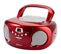 Groov-E Original Boombox Portable Cd Player & Radio Red With Chidrens Stories Cd