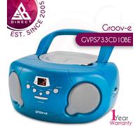 Groov-e Original Boombox Portable CD Player &Radio│with Chidrens Stories CD│InUK