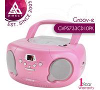 Groov-e Original Boombox Portable CD Player& Radio│with Chidrens Stories CD│InUK