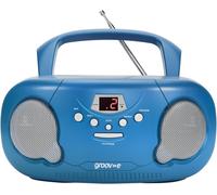 Groov-e Portable Cd Radio Boombox GVPS733/BE Blue