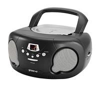 Original Boombox GV-PS733 Portable FM/AM Boombox - Black, Black
