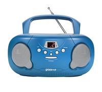 Groov-e Portable Cd Radio Boombox GVPS733/BE Blue