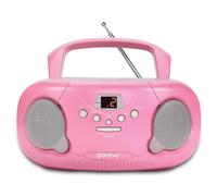 Groove Boombox CD Player with Radio - Pink