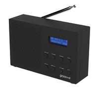 Groov-e Paris Portable DAB FM Digital Radio Black