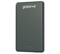 Groov-e Portable Battery Pack 5,000mAh Magnetic Wireless Silver - GVCH5000MSR