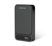 Groov-e Power Bank 10000 Magnetic - Wireless Phone Charger Power Bank for Smartphone, Android, & iPhone - 10000mAh Power Bank Fast Charging, USB-C Output, USB-C Input - Pre-Charged, MagSafe Compatible