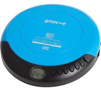 groov e RETRO Compact CD Player - Personal Music Player with CD-R & CD-RW Playb