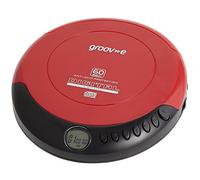 Groov-e Retro Series Personal CD Player with Earphones - Red (GVPS110)