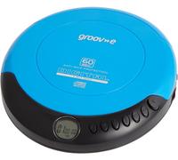 Groov-e Retro Series Personal CD Player With Earphones Blue - GVPS110BE