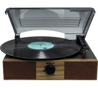 GROOV-E Retro Series GV-TT04 Belt Drive Bluetooth Turntable - Wood, Brown