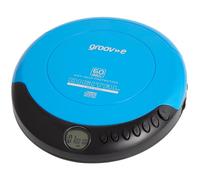 Groov-e Retro Series Personal CD Player With Earphones Blue - GVPS110BE