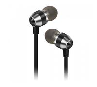 Groov-e Smart Buds Metal Earphones With Remote And Mic Black - GVEB10BK