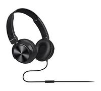 Groov-e Tempo Stereo Heaphones with In-Line Mic & Remote - Black