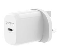 USB-C Mains Charger 20W Power Delivery - White