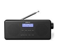 Vienna Rechargeable DAB & FM Radio With Bluetooth, black