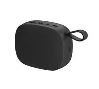 groov e Wave Duo Portable Wireless Bluetooth Speaker 5W - with Phone Stand, Built-in Mic, Voice Assistant, Rechargeable Battery - Black