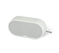groov e WAVE Wireless Speaker - Portable Travel Speaker with Bluetooth Connectivity - 8 Hours Audio Playback, Rechargeable Battery, Voice Assistant - Grey