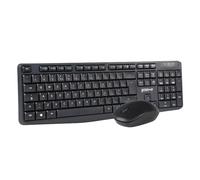Groov-e Wireless Full Size Keyboard & Mouse Set Black - GVPC14BK