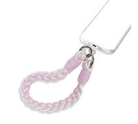 groov e Woven Phone Wrist Lanyard - Universal Adjustable Smartphone Wristlet Strap for Phone Cases - Pink
