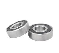 Groove ball bearing 1/10pcs ABEC-3 634 636 638 695 696 698 699 2RS RS Rubber Sealed Groove Ball Bearing Chrome Steel P6 ABEC3 Miniature(1pcs 638 2rs)