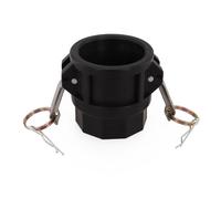 Groove Camlock Trash - Connection Debris 2-inch Cam Adapter Waste Coupling for Industrial Pp Slurry D-200pp Pumps -Resistant Leak- Plus