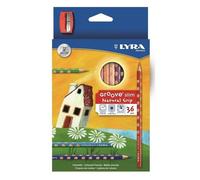 Groove Crayons 36 Colors + Sharpener Top Quality