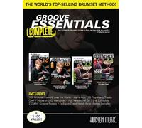 Groove Essentials 1.0-2.0 Complete. Includes 2 Books, 2 Posters and Online Audio and Video Drum SetBook and Media-Online: Complete: The Ultimate Drumset Guide & Play-Along for All Levels